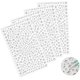 thumbnail image 1 of 1300 partículas de pegatinas de cristal de diamantes de imitación, 4 pegatinas de diamantes de imitación de cristal para la cara, decoración de maquillaje, joyas de diamantes de imitación de uña, 1 of 5