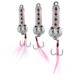 thumbnail image 1 of 3x Señuelos de de tamaño Crankbaits de hilanderos de cebo puntos rojos Plata Sunnimix Señuelo de la cuchara de la pesca, 1 of 8