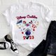 thumbnail image 1 of Disney Trip Clothes Mickey Print T-shirts Aesthetic Harajuku Disnryland Vacation Women's Clothing 2023 Trend Tops Family T ShirtKids-10T(1pc) Gao Jinjia LED, 1 of 2