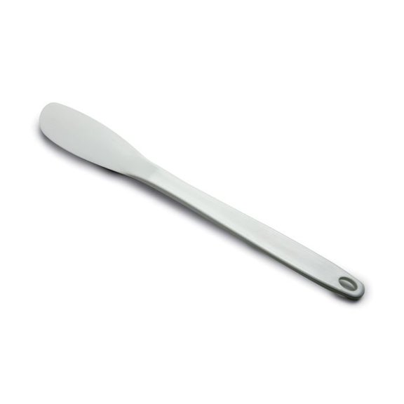 Norpro 11" Long Flexible Heat Resistant Nylon Spatula Scraper - White