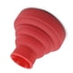 thumbnail image 2 of Difusor de secador de pelo plegable de silicona accesorio de difusor de secador de pelo plegable portátil de viaje rojo, 2 of 5