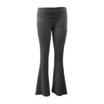 thumbnail image 4 of Seductiva Women's Casual Pants Women Wide Leg Yoga Pants with Pockets High Waist Straight Leg Dress Pants Flare Leggings Business Work Casual Pants, 4 of 4