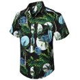 thumbnail image 3 of Camisas gráficas de hojas tropicales y aguacates para hombre, ropa con estampado 3D, camisa hawaiana de playa, blusas Y2K de manga corta, ropa con solapa, 3 of 5