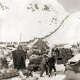 thumbnail image 2 of Art.com Long Ribbon of Miners Bound For the Klondike Gold Fields Climbing over the Chilcoot Pass, in 1898 Photo, 24" x 24", 2 of 4