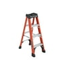 Louisville Ladder 4' Fiberglass Step Ladder, 8' Reach, 375 lbs Load Capacity, FS1404HD
