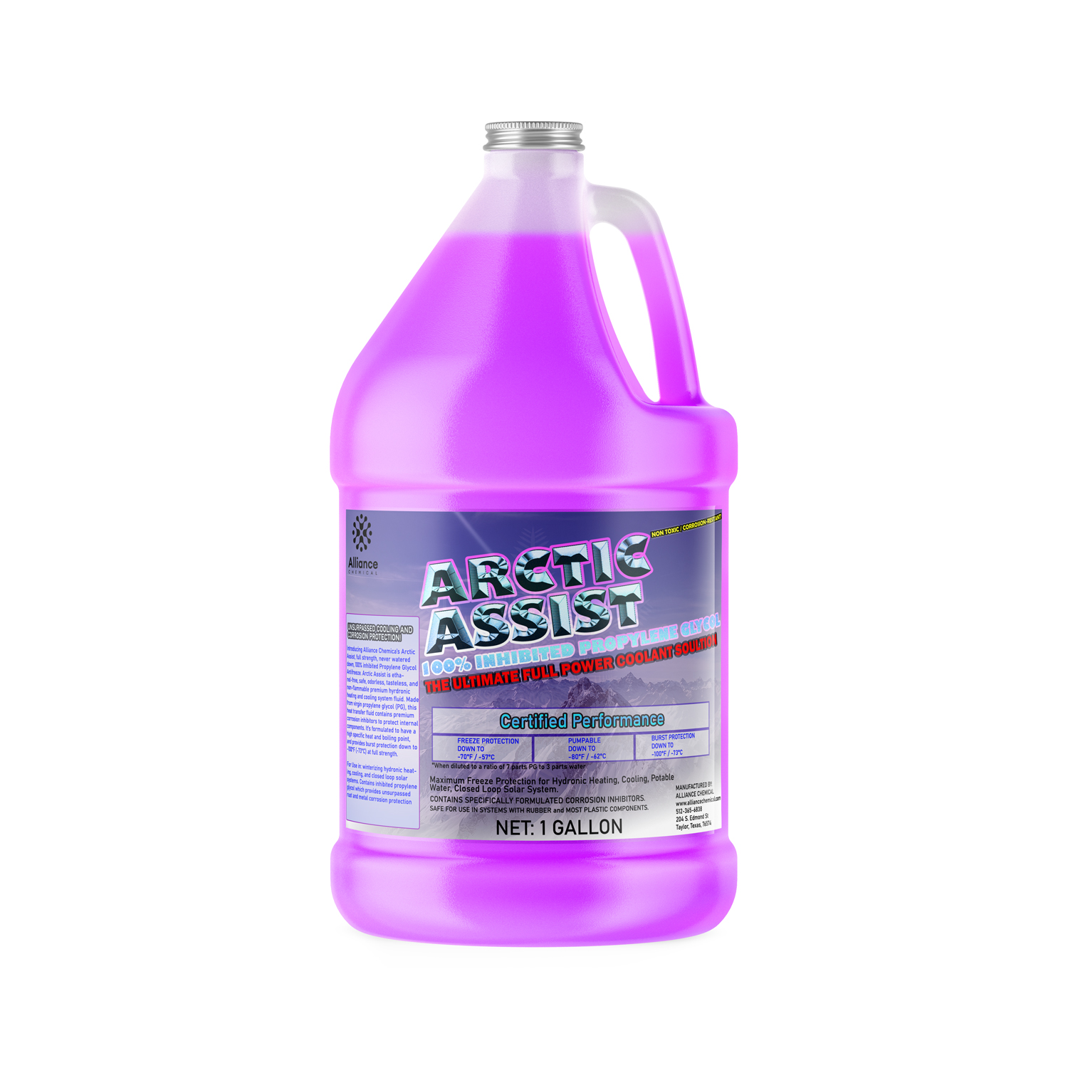Arctic Assist 1 Gallon The 100 Inhibited Propylene Glycol Anti