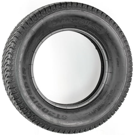 eCustomrim Trailer Tire ST205/75D15 Load C 58024 1820 Lb. Capacity High
