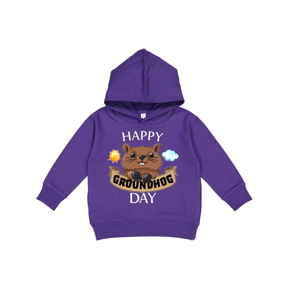 Inktastic Happy Groundhog Day Cute Toddler Hoodie