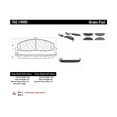 thumbnail image 2 of Centric 102.14000 CTek Metallic Brake Pads, 2 of 4