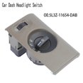 thumbnail image 4 of Car Dash Headlight Switch Turn Signal Dimmer Fog Light Control Switch for 2004-2008 5L3Z11654DAB, 4 of 5