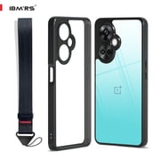 oneplus IBMRS For One Plus Nord CE 3/OPPO K11 5G,Translucent Shockproof Phone Case (Camo Black)