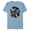 Ocean Blue, variant on Spider-Man: Across the Spider-Verse Spider-Punk Web - Short Sleeve Blended T-Shirt for Adults - Customized-Ocean Blue