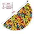thumbnail image 3 of Rocae Dancing African Women for Christmas Tree Skirt with Pom Pom Trim for Holiday Party for Holiday Home Decor Indoor Outdoor-48", 3 of 7