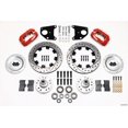 Wilwood Forged Dynalite Front Kit 12.19in Drilled Red 67-69 Camaro 64-72 Nova Chevelle main image 0