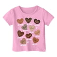 thumbnail image 4 of Camisole pour Femmes avec Soutien-Gorge Intégré Manches Longues Légères Filles Mode Décontractée Imprimé Col Rond T-Shirt Manches Courtes, 4 of 4