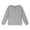 Grey, variant on Toddler Kids St. Patrick's Day Sweatshirt,Boys Girls Solid Color Crew Neck Long Sleeve Sweatshirt,Festive Casual Pullover Outfit,Size:13-14 Years
