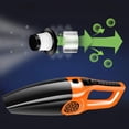 thumbnail image 5 of Orange-black Portable 12V 120W Wet&Dry Vehicle Car Handheld Vacuum Cleaner Mini Car Vacuum Cleaner_Perfect Gift, 5 of 5