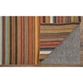 thumbnail image 4 of Feizy Silva Transitional Stripes, Red/Brown/Gray, 8' x 10' Area Rug Easy Care Stain Resistant Pet & Kid Friendly Farmhouse Floor Rug for Living room Bedroom, 4 of 9