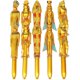 thumbnail image 1 of 10pcs Ballpoint Pens Writing Pens Egyptian Elements Pens Office School Supplies, 1 of 4