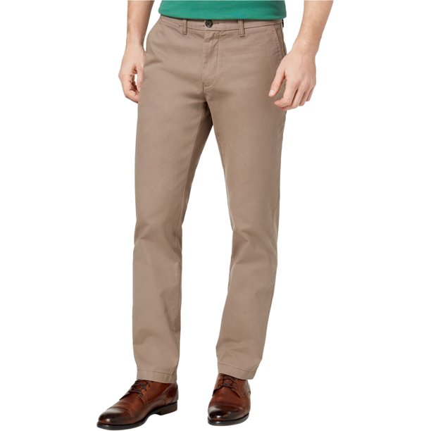 Tommy Hilfiger Hombre Algodón Casual Chino Pantalones, Marrón, 38W x 30L Tommy Hilfiger chino