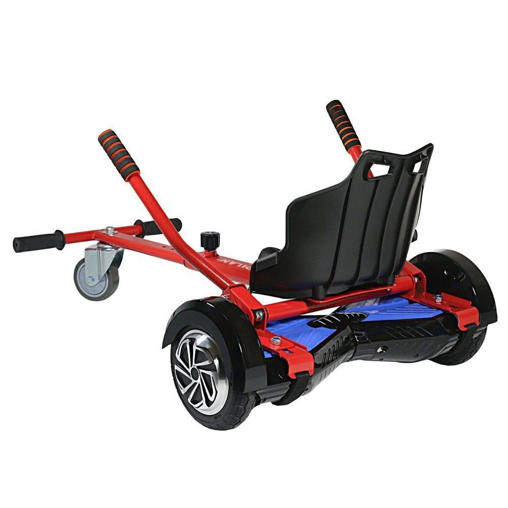 Red Premium Hoverkart Go Kart For Segway Balancing Board Hoverboard Scooter Car 