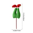 thumbnail image 3 of karymi Santa Leg Christmas Tree Ornament 11.81 Inch Red Decoration with Insertion Rod for Festive Holiday Tree Decor Bedroom Decor up to 90% off up to 90% off Savings Week, 3 of 6