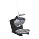 thumbnail image 3 of Trituradora de hielo eléctrica, máquina de hielo afeitada eléctrica, utensilios de cocina, fácil de limpiar, uso comercial práctico y resistente para Negro, 3 of 8