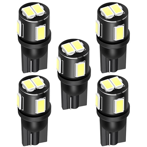 cciyu T10 912 921 906 LED Bulbs High Power LED Backup Reverse Light Bulb Parking Lights License Plate Lights,5Pack