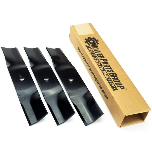(3) High Lift Blades Compatible With Cub Cadet 44" Z Force 01008616, 02005020