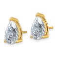 thumbnail image 2 of Auriga Fine Jewelry 14K Yellow Gold Lab Grown Diamond 6 cwt. Pear-cut Stud Earrings For Women (Clarity -VS, Color -DEF), 2 of 5
