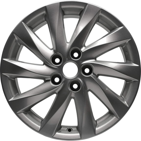 New Aluminum Whee Rim 16 Inch Fits 2010-2011 l Mazda 3 16X6.5 5 on 114.3 - 4.5 Inches 7 Spoke
