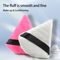 thumbnail image 2 of Langgg Makeup Sponge Foundation Soft Powder Puff Portable Double Sided Triangular Shape Cosmetic Tool Dresser Room Beauty Supplies, 2 of 7