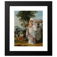 thumbnail image 2 of Agostino Brunias 15x18 Black Modern Framed Museum Art Print Titled - West Indian Creole Woman, with Her Black Servant (circa 1780), 2 of 5