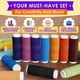 thumbnail image 4 of Juego De Hilos De Coser De 39 Colores - Hilo De Poliéster Para Hilos De Coser Para Kit De Hilos Para Máquina De Coser - Kit De Costura Hilo De Coser A Mano Hilo Para Máquina De Coser, 4 of 5