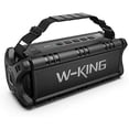 thumbnail image 1 of Bocina portátil W-KING  Bluetooth 50W impermeable -Negro, 1 of 3