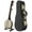 As Shown, variant on 1 Set Mini Banjo Model with Case Musical Instrument Decoration Birthday Gift