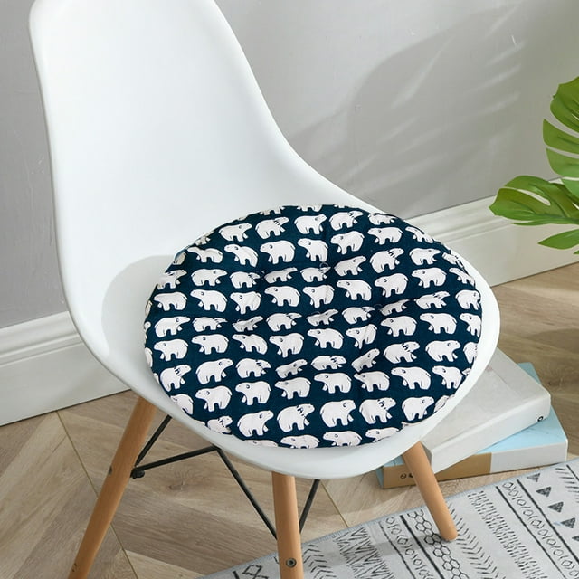 Coussin de Chaise Doux pour Maison Cuisine Bureau Diamètre 18 Pouces