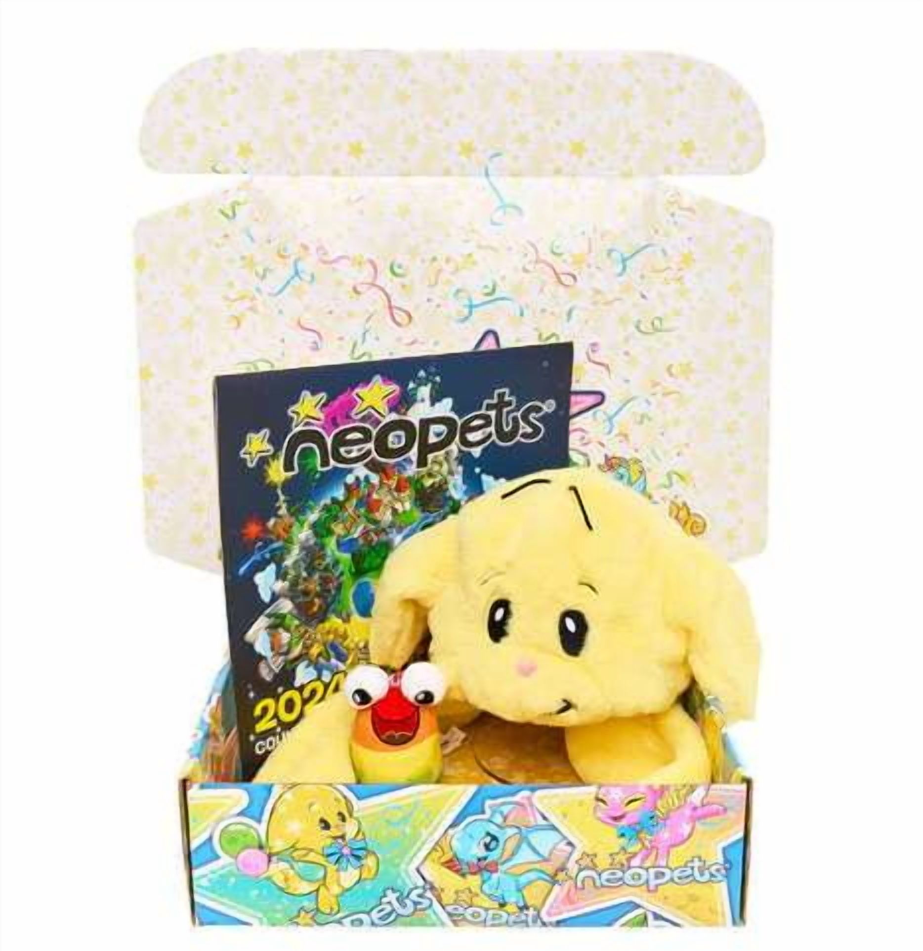 Neopets 25th Anniversary Kougra Plush [With Virtual Prize Code