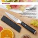 thumbnail image 3 of Cuchillo KitchenAid Gourmet forjado con triple remache, 3.5 pulgadas, 3 of 8