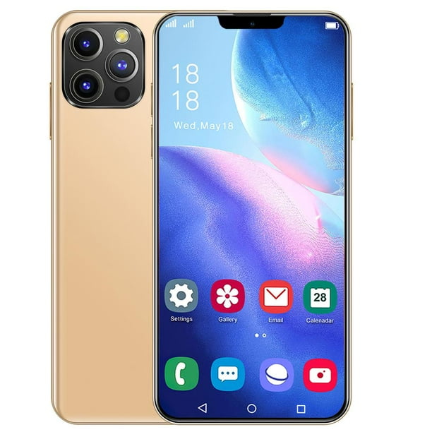 Matsuzay Teléfono inteligente i12Pro Max Smart 3G Pantalla de gota de agua de 6.26 pulgadas Teléfono móvil de 2400 mAh Cámara frontal y Teléfono y Comunicación No.1