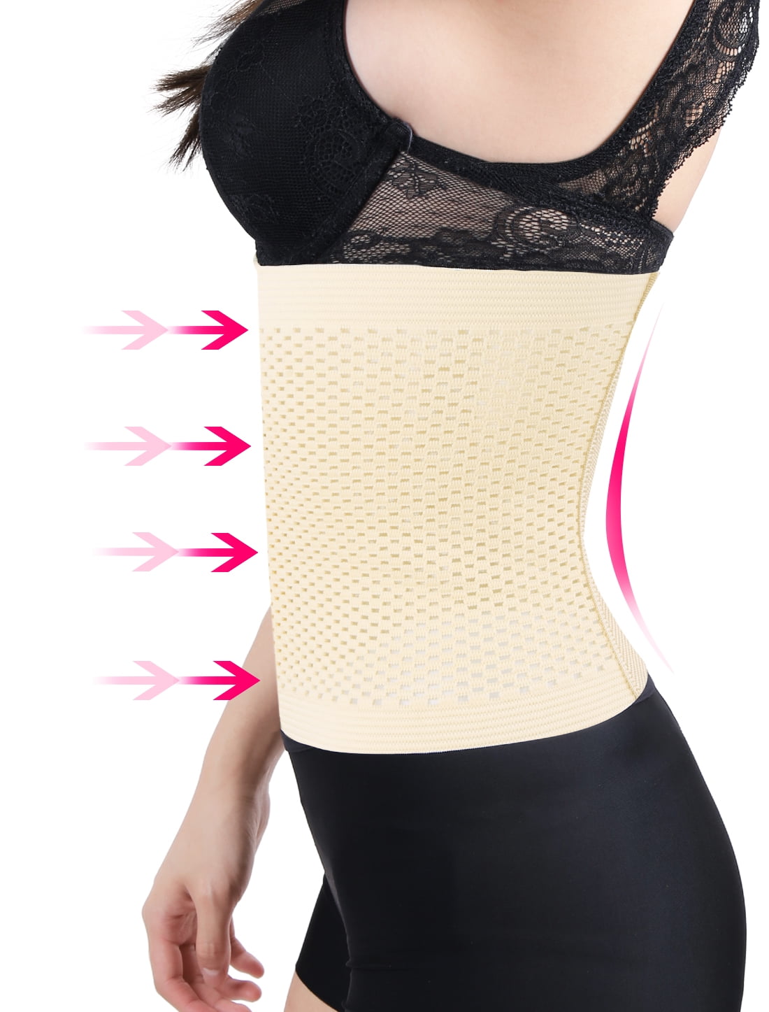 Women Postpartum Belly Shaping Belt Waist Shaper Cincher Shapewear Large