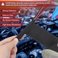 thumbnail image 3 of Uxcell Electrical Tape Acetate Cloth Insulation Tape Flame Retardant High Temperature Resistant for Motor Wire Harness Winding Metal Repair 98 Feet x 0.7 Inch Black, 3 of 7