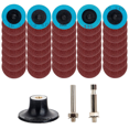 thumbnail image 1 of 40 Pcs Quick Change Discs Set, 2 Inch A/O Sanding Discs with 1/4 Inch Holder, Surface Conditioning Discs for Grinder, 1 of 7