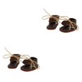 thumbnail image 3 of Redempat Chaussures à Lacets Chic pour 12 Blythes Tenue de Poupée Marron Type 1 2Set, 3 of 6
