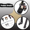 thumbnail image 2 of vortess Complete Windshield Wiper Motor Kit Universal 12V Electric Wiper Blade Arm Water, 2 of 9