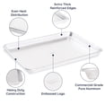 thumbnail image 2 of Baker's Secret Commercial Grade 15" Pure Aluminum Cookie Sheet, 2 of 9