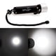 thumbnail image 3 of Linterna de buceo LED Antorcha de buzos con cordón Lámpara alimentada por batería Equipo Kayak Luz portátil Deportes acuáticos Iluminación Negro Inevent OD002803-03B, 3 of 7