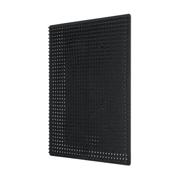 Poste rascador para caballos, alfombrilla rascadora para ganado, herramienta de aseo suave 50x55cm