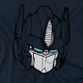 thumbnail image 2 of Transformers Optimus Head Women's T Shirt, Navy, Medium, 2 of 6