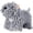 Gray, variant on Soft Absorbent Chenille Ball Towel Quick Dry Hand Towels for Bathroom (Blue)